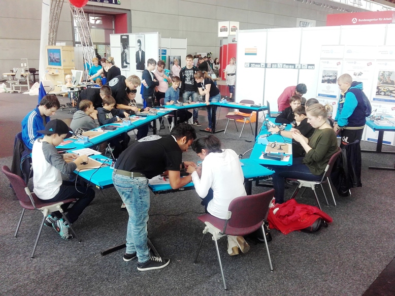 Das Projekt auf der jobfactory 2015
